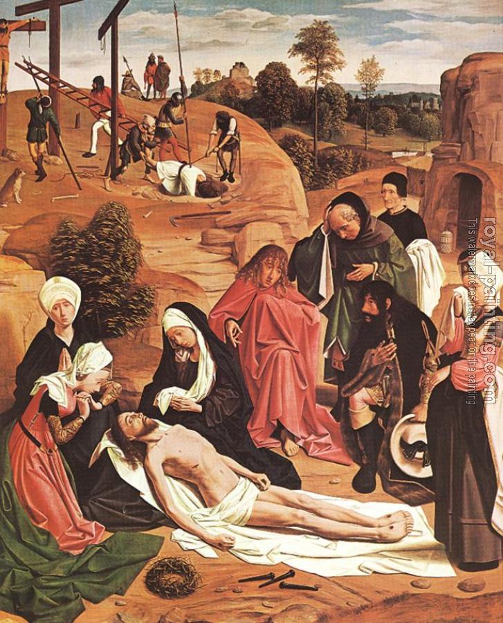 Geertgen Tot Sint Jans : Lamentation over the Dead Christ